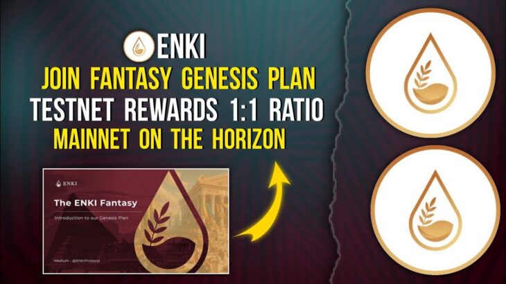 ENKI TESTNET IS LIVE | EARN REWARDS RATION 1:1 #crypto #giveaway #nft