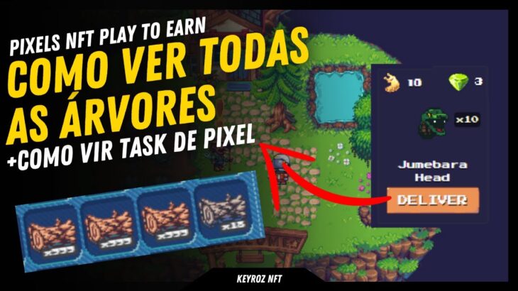 FARM INFINITO DE MADEIRA & TASK DE PIXEL FÁCIL – PIXELS NFT PLAY TO EARN GRATIS