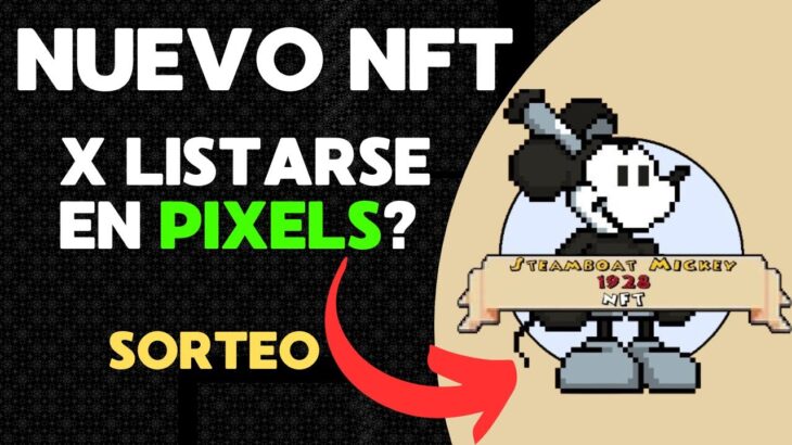 🚀GANA 1 NFT GRATIS! + Ganancias pasivas en MATIC -Steamboat Mickey NFT