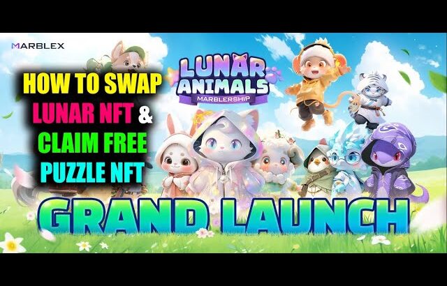 How to Swap Marblex Lunar NFT & Claim Free Puzzle NFT