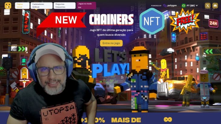 JOGO COMPLETAMENTE GRATUITO, NFT E PLAY TO EARN! CONFIRA! MUITO TOP MESMO – CHAINERS