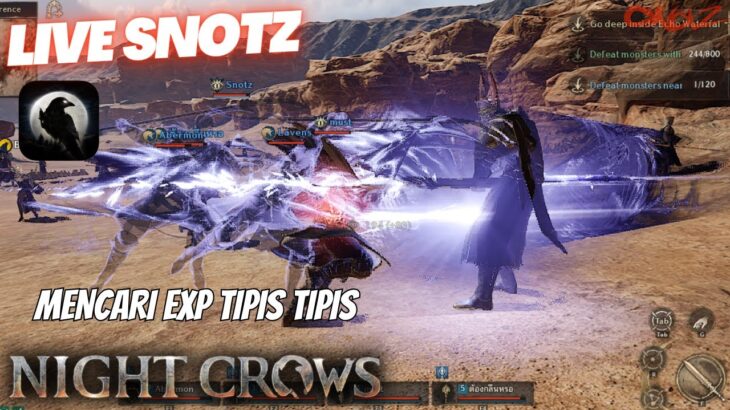 🔴KEJAR 45 SEBELUM TGL 1  – NIGHT CROWS NFT/P2E