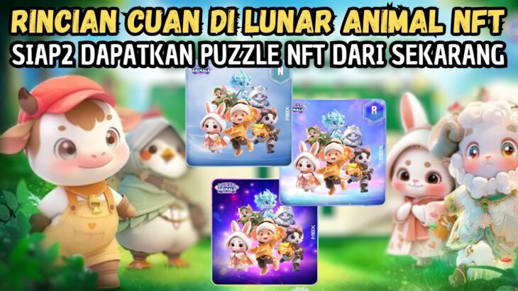 Kita Hitung Cuan Dari Alphabet NFT Dan Lunar Animal NFT !! Marblex | Sesepuh NFT