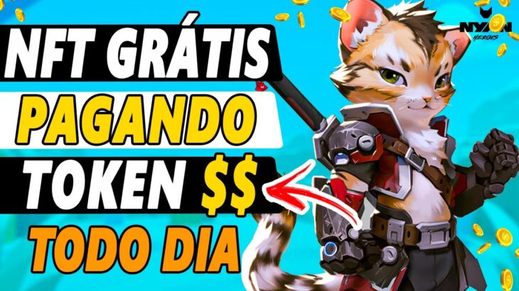 LANÇOU E PAGA TOKEN $ TODO DIA! Como GANHAR no NYAN HEROES NFT FREE TO PLAY