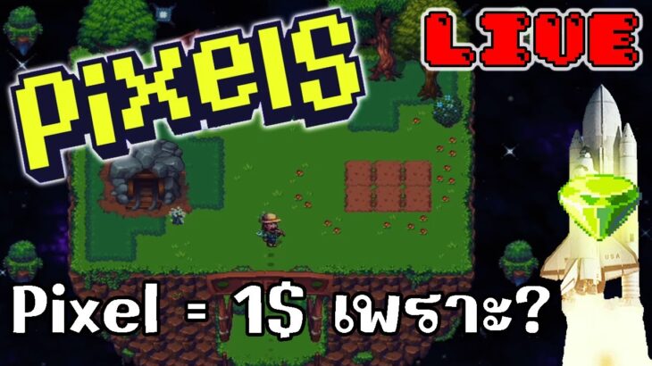 [ LIVE ] Pixel (Game NFT ) : ปิดถอน = เหรียญขึ้น EP.81