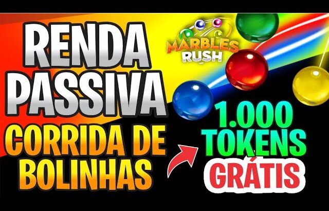 MARBLES RUSH – RENDA PASSIVA COM NFT DE CORRIDA DE BOLINHAS