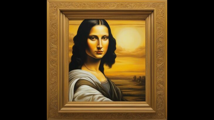 Mona Lisa Painting Art Collection / ai art collection / nft collection / art collection / YTshort