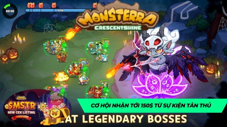 Monsterra | Game NFT Play to earn – kiếm tiền miễn phí , làm nhiệm vụ trong game nhận tới 150$