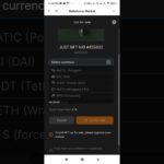 NFT buying using MetaForce coin