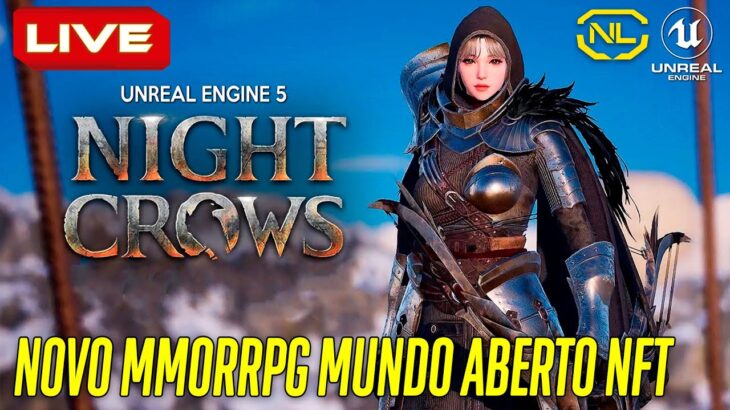 NIGHT CROWS NOVO MMORPG NFT UMA NOVA HISTORIA  – PC E CELULAR