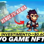 NOVO JOGO NFT | RENDE 1% AO DIA | Panic Ape Apresentando o Game