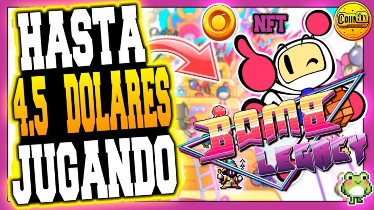 🚨 NUEVO BOMB CRYTO 🚨 GANA 4.5 DOLARES JUGANDO ➡️ NUEVO NFT BOMB LEGACY