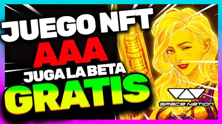 📢 NUEVO JUEGO NFT 2024  MMPRPG  ✅ COMO JUGAR Y GANAR DINERO GRATIS CON SPACE NATION