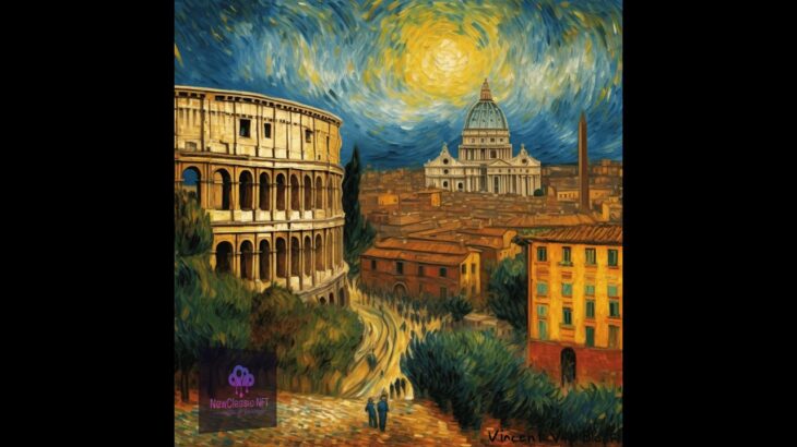 🎨NewClassic NFT presents “Rome Historic” a new NFT from our Art Cities Collection. 🖼️🌐