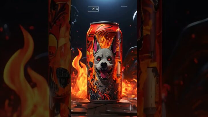 Picture a touch of Burning skeleton Jaguar flair.”#ai #nft #flair #jaguar #burning #cans