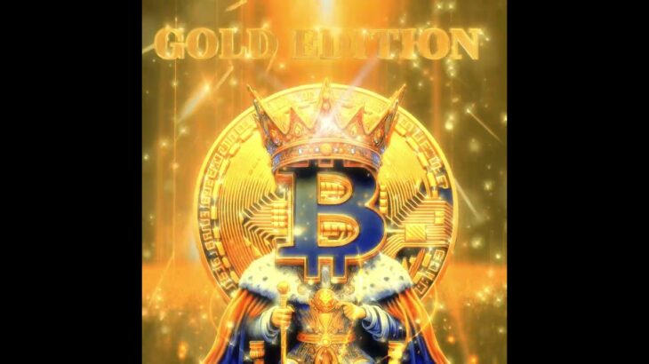 Re BITCOIN Gold Edition **ROYAL EDITION** #cro #cronos #crofam #cryptocomnft #nftcommunity #nft