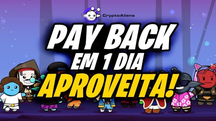 TA ACABANDO, CORRE!! NOVO JOGO NFT BARATO PARA OS 3000 PRIMEIROS MINT ROI 1 DIA! CRYPTO ALIENS