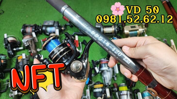 VD 050💥Cần ISO #NFT Nội Địa 4M2💥Máy Câu Bãi Chỉ #199k💥Máy Ngang Shimano #Calcutta 3000💥Phụ Kiện #99k