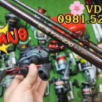 VD 074💥HOT💥Máy Lure #SHIMANO CAIUS 151HG💥Ráp Khúc #NFT POWER LOOP💥Cần Tay Carbon Giá #390k 💥Xả #Sale