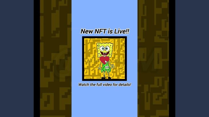 #nftcommunity #nftartist #spongebob #remix #spongebobsquarepants #nft #nftartgallery #nfts #shorts