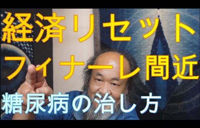 世界経済リセットフィナーレ間近！　糖尿病私はこれで正常値になりましたよ〜