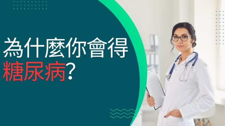 得糖尿病的真相大揭秘|為什麼你會得糖尿病？