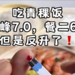 糖尿病饮食: 餐后血糖分析，保姆级血糖数据复盘