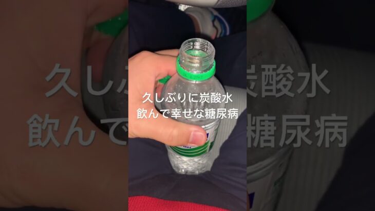 久しぶりの炭酸水が血管に染みる糖尿病　三ツ矢サイダー #糖尿病の品格 #糖尿病 #糖質制限 #日常 #vlog #血糖値 #心筋梗塞 #生活習慣病 #炭酸飲料 糖質制限　血糖値スパイク