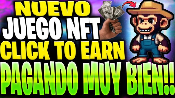 👉1 CLICK al DIA!💥ES RENTABLE!!?🤑NUEVO JUEGO NFT para ANDROID💥USDT GRATIS 2024💥Panic Ape Nft