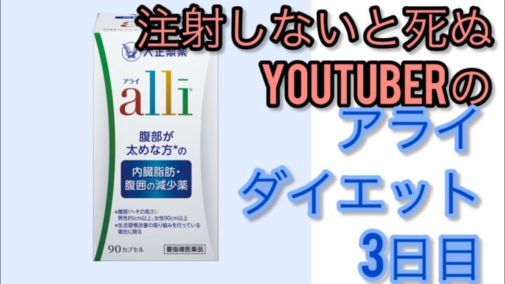 1型糖尿病患者のアライダイエット3日目♫