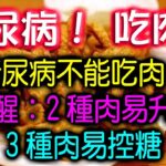 糖尿病不能吃肉？提醒：2種肉易升糖，3種肉易控糖，最好了解一下 #糖尿病食 #吃肉 #升血糖 #血糖 #控糖