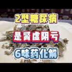 2型糖尿病，是肾虚阴亏，6味药化解