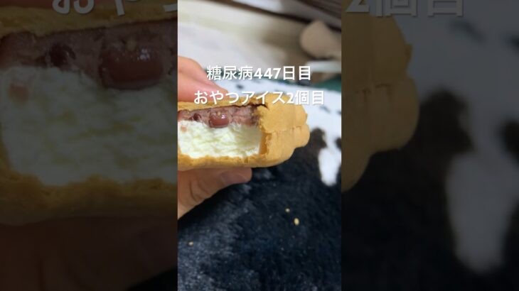 暑くなってきたからアイス鯛焼きにハマる糖尿病　心筋梗塞手術後447日目おやつ #糖尿病の品格 #糖尿病 #糖質制限 #血糖値 #心筋梗塞 #日常 #vlog #糖尿 #生活習慣病  糖質制限　血糖値