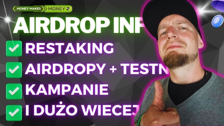 AIRDROP Info ✅ STAKING + Airdropy + Kampanie TESTNET + NFT i Wiecej!! 💎