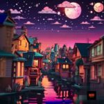 Asman street, water alley -nft -nft art -crypto art -crypto -bitcoin -cryptocurrency -relaxing music