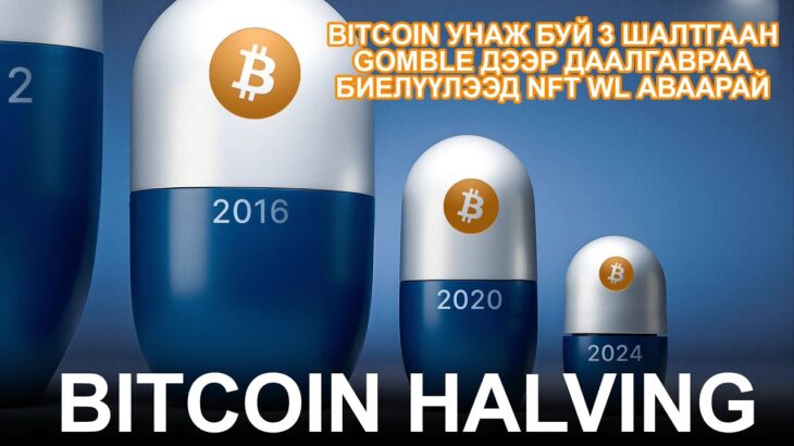 Bitcoin унаж буй 3 том шалтгаан, GOMBLE NFT WL авах уу? + TA