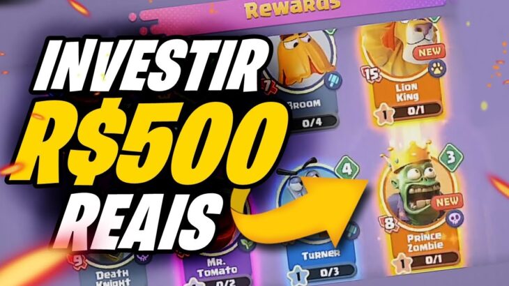 CARDS AHOY: INVESTIR 500 REAIS E COMPREI 100 NFT! ESSE JOGO TA PAGANDO MUITO!