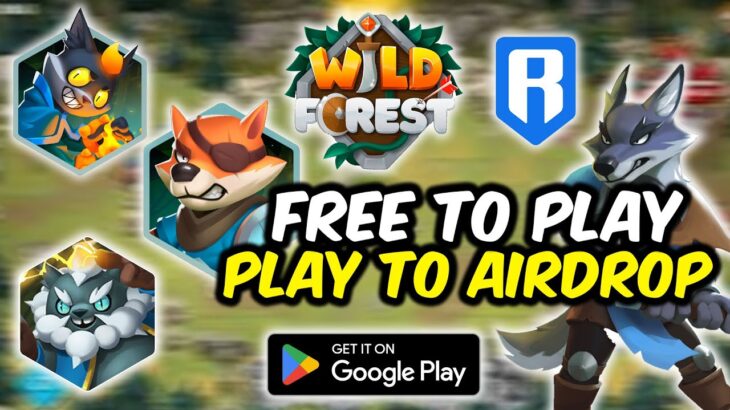 Cara Garap Play to Airdrop Game NFT Wild Forest !