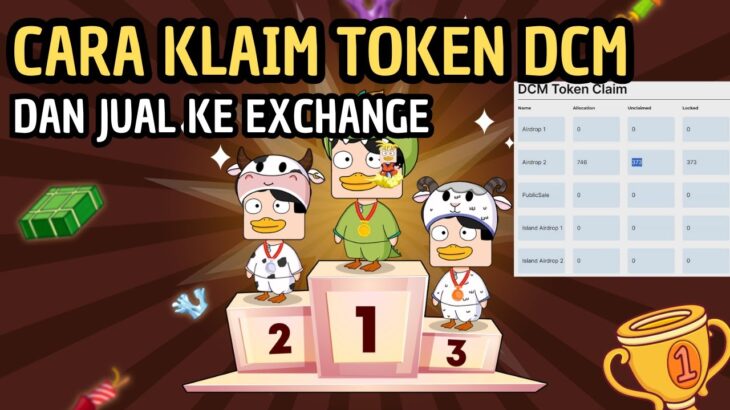 Cara Klaim Token DCM Dan Kirim Ke Exchange !! Ducky City | Sesepuh NFT