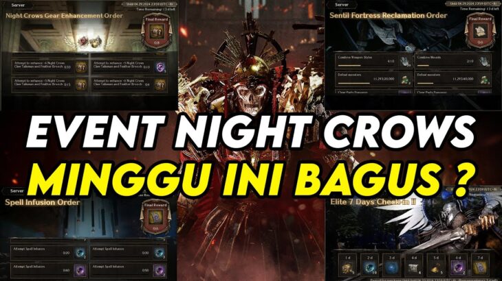 EVENT NIGHT CROWS TANGGAL 16 APRIL INI BAGUS ? – NIGHT CROWS NFT/P2E