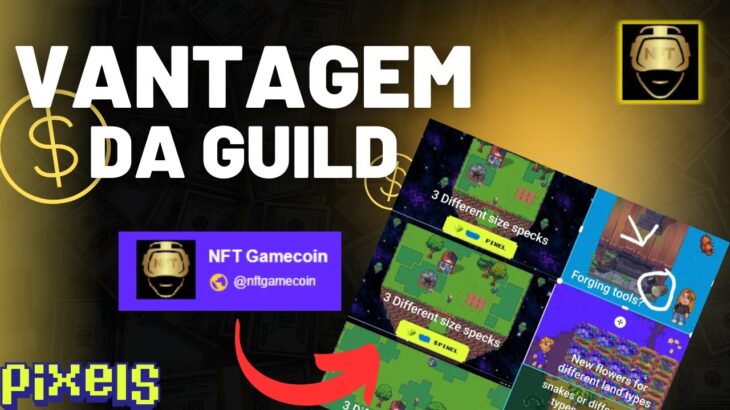 Esses são os BENEFICIOS das Guilds No Pixels NFT