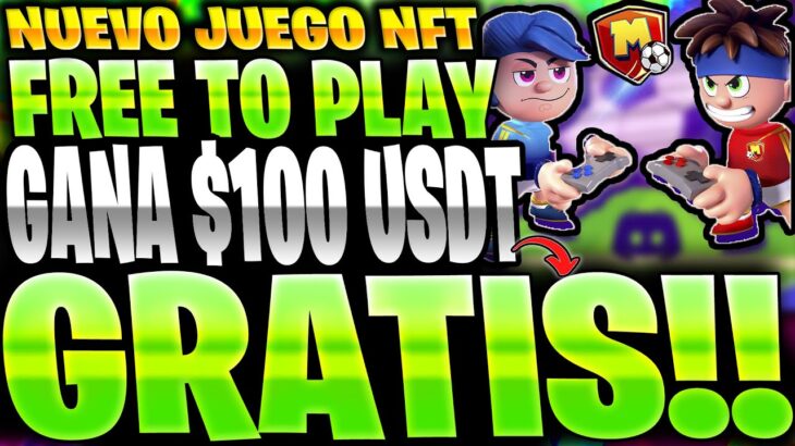 👉GANA $100 USDT GRATIS JUGANDO!!🤑NUEVO JUEGO NFT PAGANDO GRATIS ANDROID – Ios🔥MOKENS LEAGUE NFT