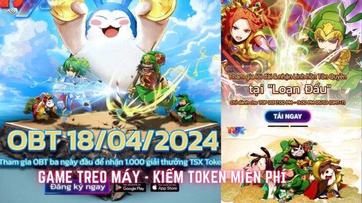 Hướng dẫn chơi TSX –  Game NFT treo máy kiếm tiền miễn phí mới nhất