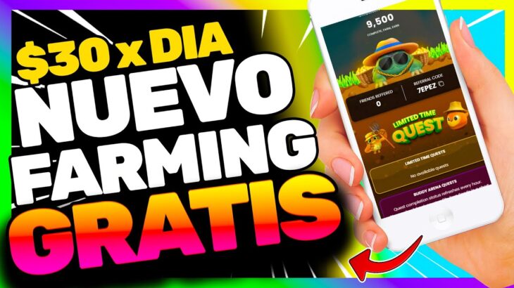 📢 JUEGO NFT PAGANDO ✅ FARMEA HASTA $30 DIARIOS SIN INVERSION  ANDROID IPHONE AIRDROP 2024