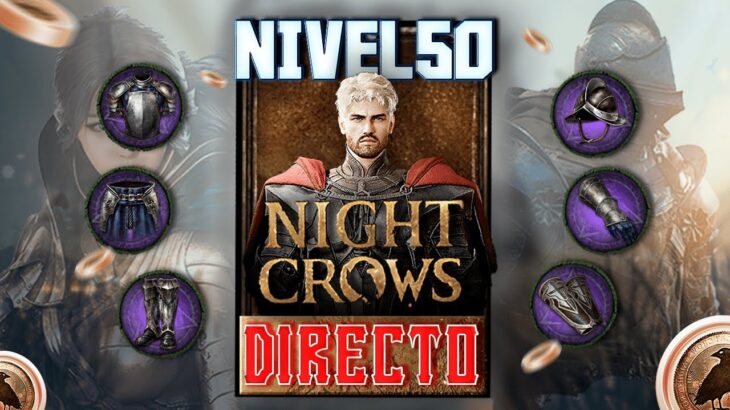 🔴¡JUEGOS NFT PAGANDO! 🥵 NIGHT CROWS | SOCIAL GAMES | LVL 51 107K