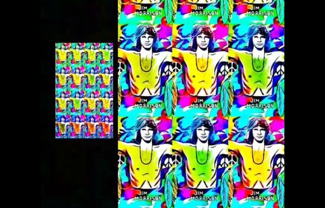 Jim Morrison The Lizard King The Doors NFT Digital Art Cryptoart