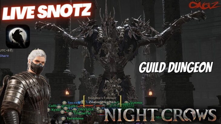 🔴KNIGHT OF DEATH LANJUT GUILD DUNGEON – NIGHT CROWS NFT/P2E