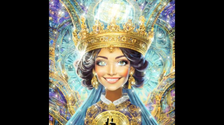 Legendary Queen of Bitcoin Psychedelic #cronos #cro #crofam #cryptocomnft #nft #nftcommunity