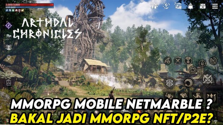 MMORPG MOBILE BARU DARI NETMARBLE ! BAKAL JADI GAME NFT/P2E DARI MBX ? – ARTHDAL CHRONICLES