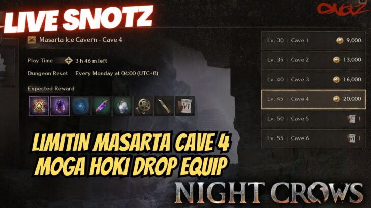 🔴MOGA WANGI DROPAN CAVE 4 – NIGHT CROWS NFT/P2E